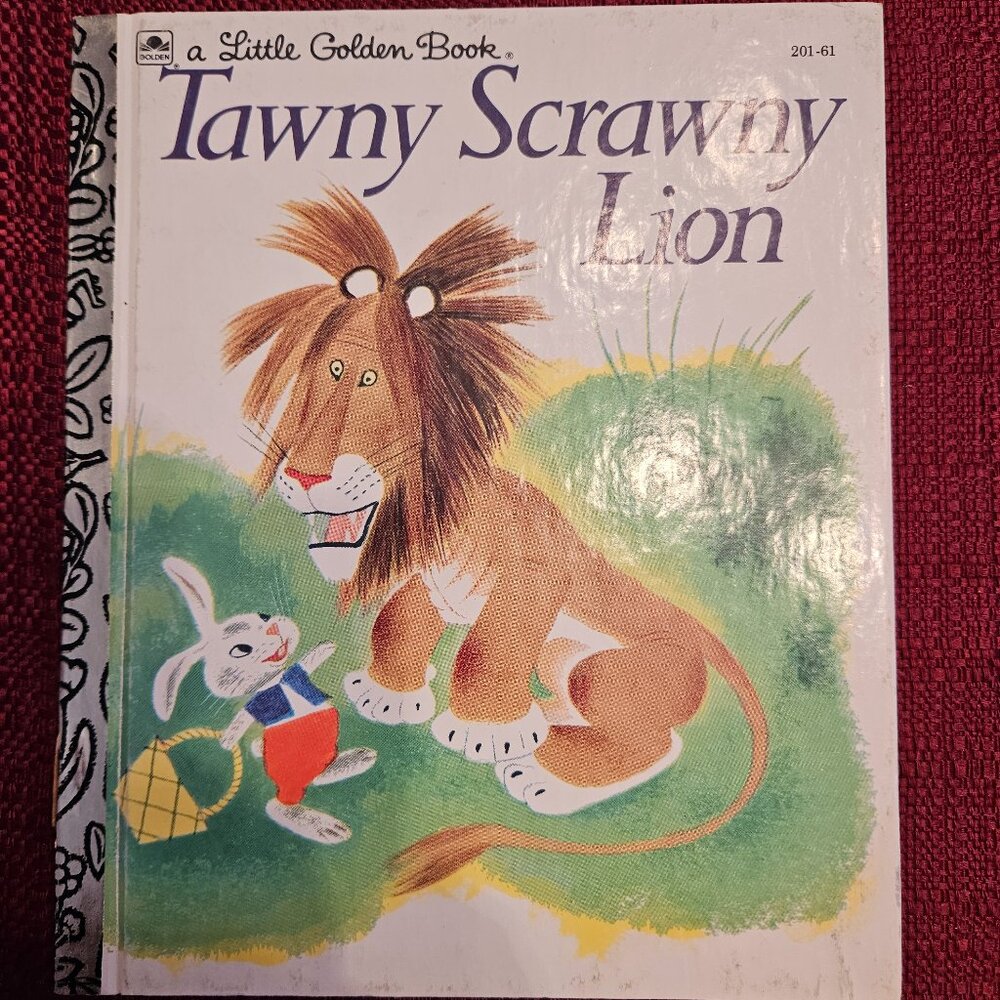 A Little Golden Book| Tawny Scrawny Lion 1980